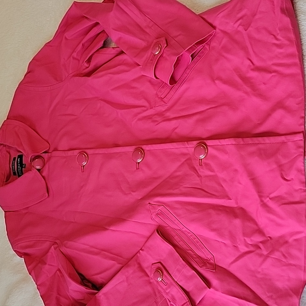 Jones New York size XL Hot Pink Jacket